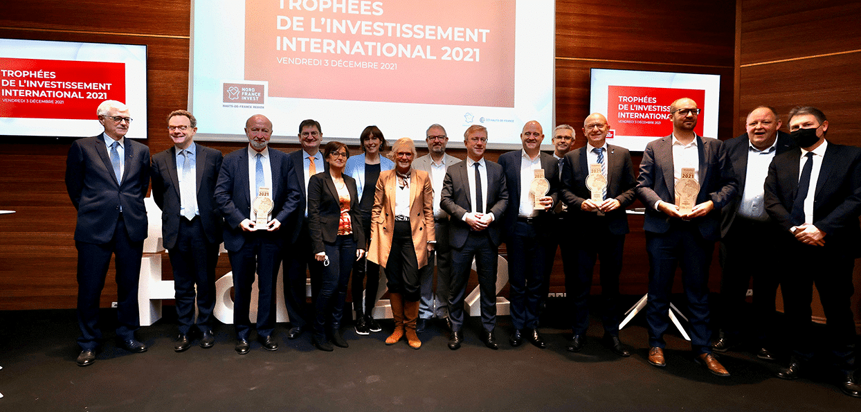 Les investissements internationaux récompensés en Hauts-de-France.