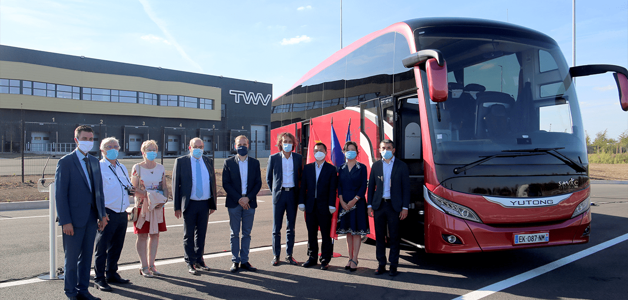Yutong Bus ouvre un Centre Européen de pièces automobiles à Lens