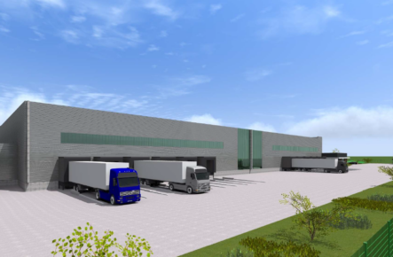 Plateforme logistique de 43 000 m²