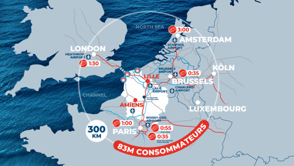 La zone de consommation la plus riche d'Europe